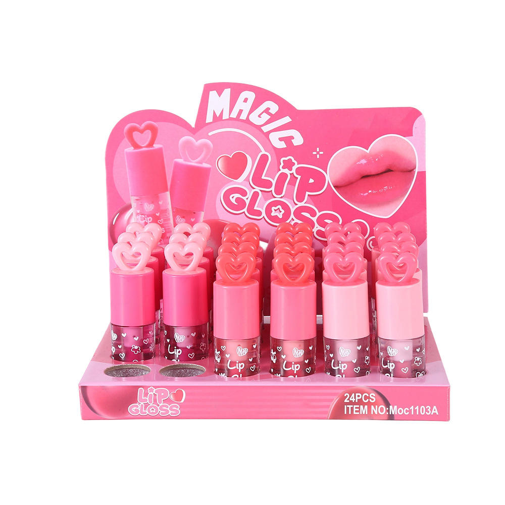 Wholesale Vegan Lip Oil Hydrating Sunscreen Waterproof Long-Lasting for Kids Girls Women Natural Transparent Lip Care Lip Gloss