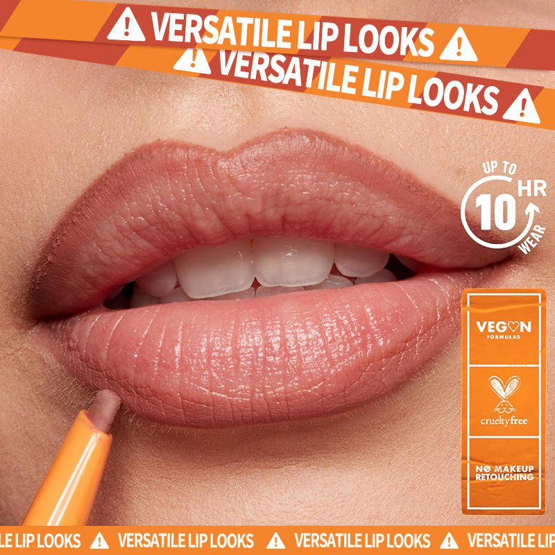 New 12-color Mineral Natural Lipstick-Enlarges Lips Moisturizes Long-Lasting Waterproof Formula Rotating Lip Liner
