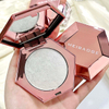 Diamond Highlighter Makeup Palette Pressed Powder Cake Pearlescent Brighten Waterproof Long-Lasting Vegan Eye Shadow Potato Face