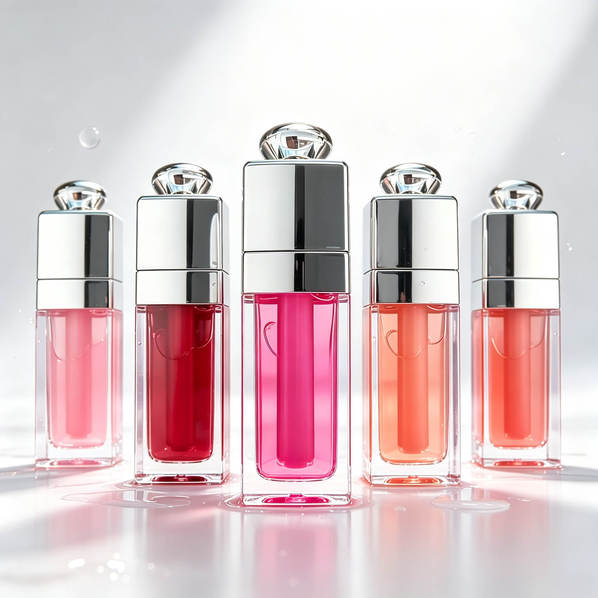 Private Label Lip Glow Oil, Moisturizing Nourishing Lip Oil, Transparent Shiny Lip Gloss, Vegan Cruelty Free, ISO GMPC MSDS Halal, OEM ODM Small Batch MOQ500