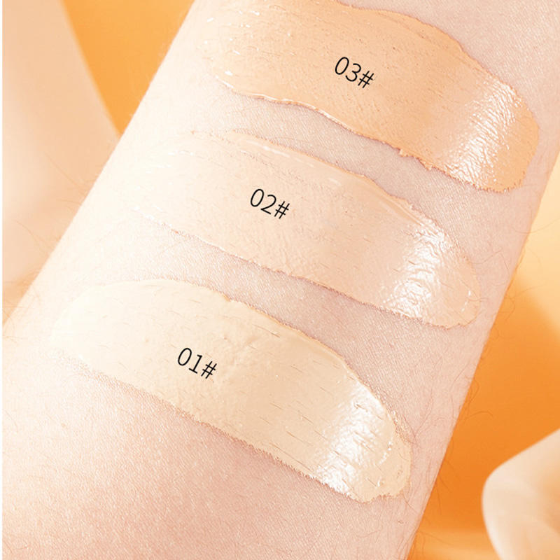 A Long-lasting Foundation And Natural Liquid Concealer Suitable for All Skin Types - Whitening And Moisturizing Formula