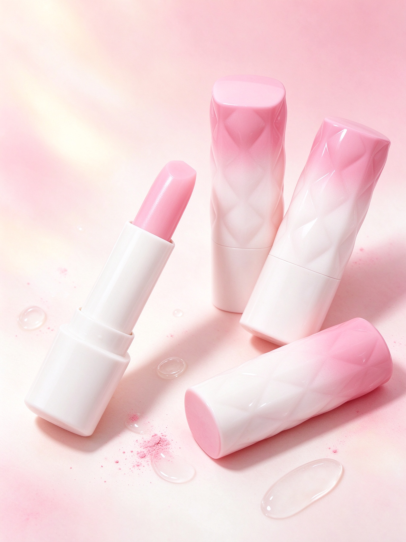 Wholesale Organic Sugar Infused Fruit-Flavored Color Change High-Glow Hydrating Lip Balm Makeup
