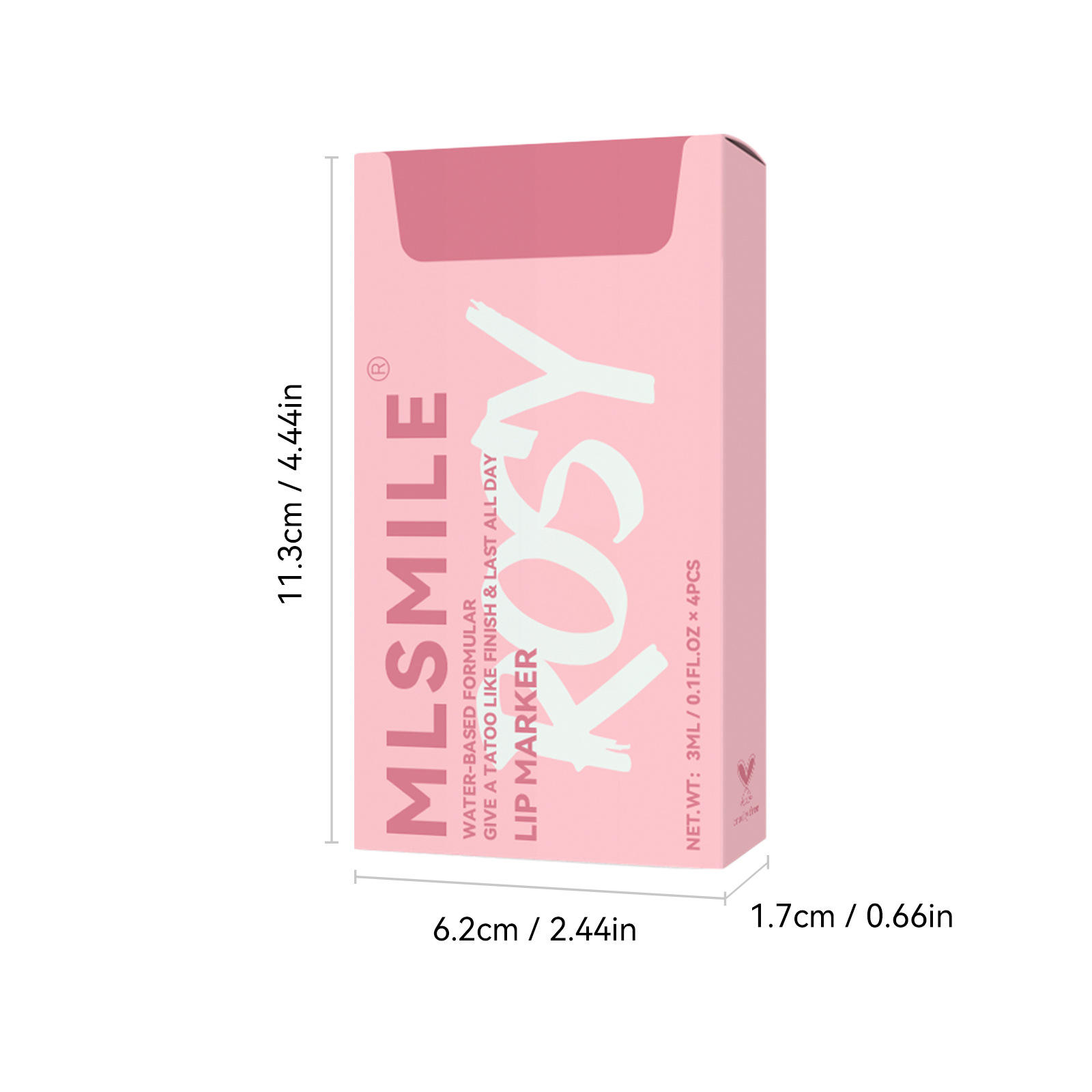 Non-sticky Cup Long-lasting Colorable Matte Lip Liner Marker Pen Lipstick Liquid Set
