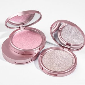 Metallic Shimmer Waterproof Eyeshadow Pigment Pressed Powder Highlighters Eye Makeup for Dark Skin Tone Chemical Ingredients