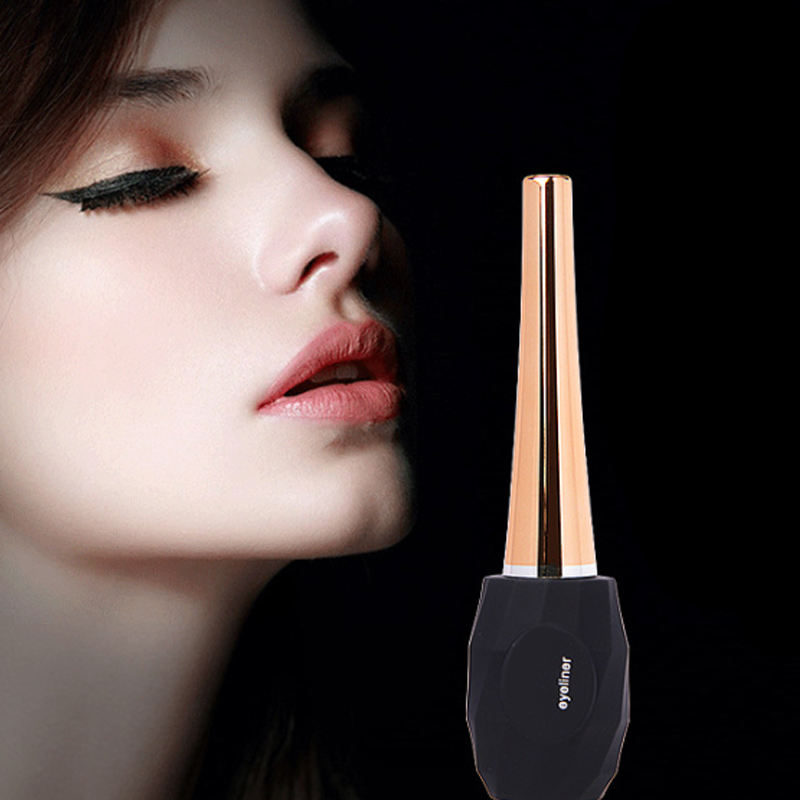 Soft-head and hard-head mineral eyeliner pens, smooth and quick-drying, water-resistant and anti-fading, long-lasting makeup effect