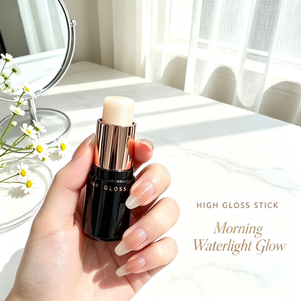 Wholesale Korean Style Natural Highlighter Stick Soft Shimmer Glow Looks Makeup Contouring and Blush Stick