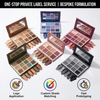 Private Label 12 Color Eyeshadow Palette High Pigment Matte Shimmer Makeup Custom Logo 3-7D Fast Sampling Makeup Factory Price
