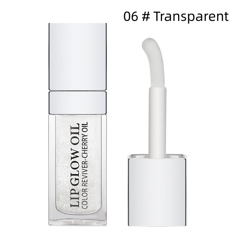 Long-Lasting Clear Glitter Lip Color Cosmetics Cute Lipgloss Personalizado Shimmer Vegan Natural Fruit Moisturizing Lip Plumping