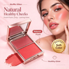 Private Label 2 in 1 Creme & Powder Blush, Buildable Color Smooth Finish Cheek Blush Palette, Vegan Cruelty Free, ISO GMPC MSDS Halal Certified, OEM ODM Small Batch Custom Makeup MOQ500