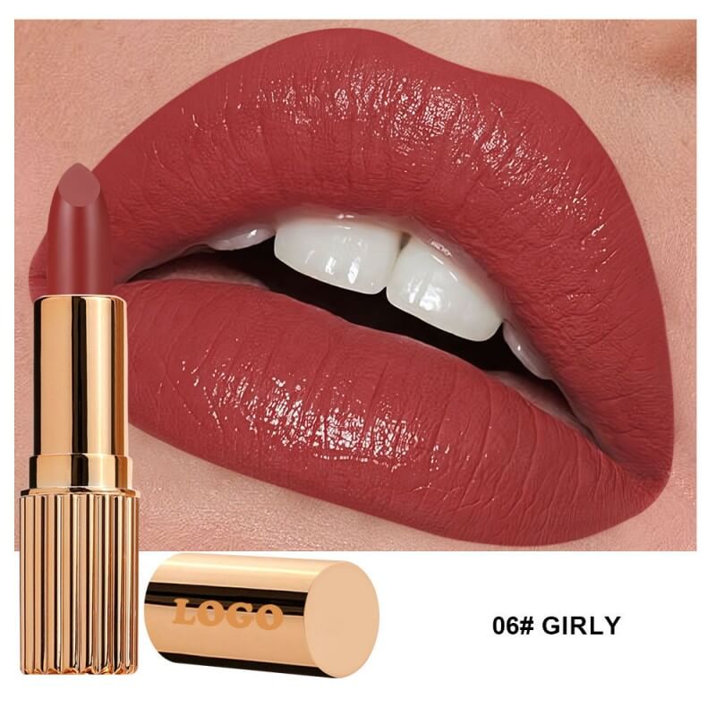 Matte Liquid Lipstick Makeup Set Matte Liquid Long-Lasting Wear Non-Stick Cup Not Fade Waterproof Nude Lip Liner Suit