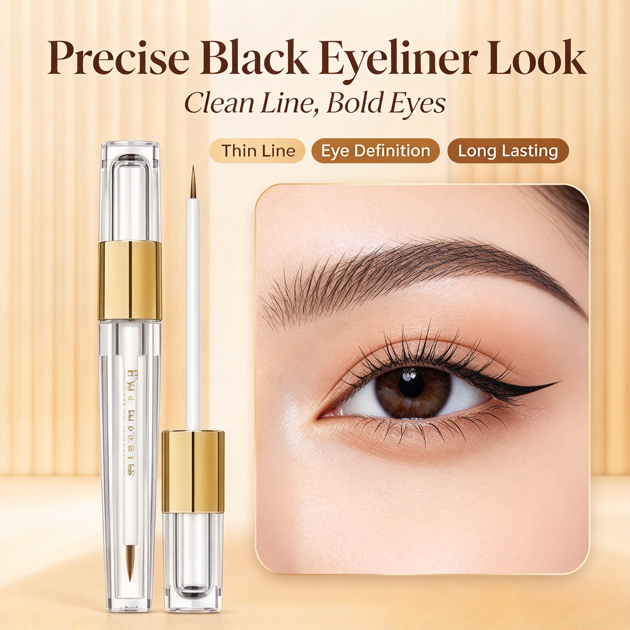OEM ODM Eyelash Growth Serum, Natural Nourishing Lash Enhancer Serum, Lash Brow Growth Liquid, GMPC MSDS Halal Certified Private Label Eyelash Serum