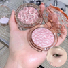 AOMO Mineral Herbal with Waterproof Long-Lasting Brightening Formula Pressed Powder Highlighter Palette