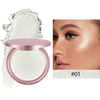 Metallic Shimmer Waterproof Eyeshadow Pigment Pressed Powder Highlighters Eye Makeup for Dark Skin Tone Chemical Ingredients