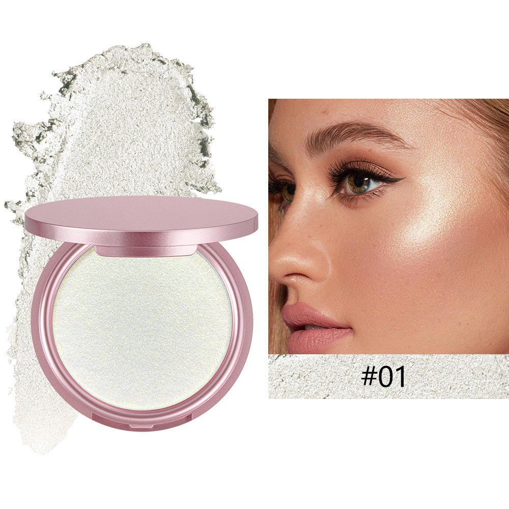 Metallic Shimmer Waterproof Eyeshadow Pigment Pressed Powder Highlighters Eye Makeup for Dark Skin Tone Chemical Ingredients