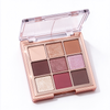 Private Label Spice Mini Eyeshadow Palette 9 Shades Matte Shimmer Highly Pigmented Vegan With ISO GMPC MSDS Halal Custom Cosmetic OEM ODM Small Batch MOQ500