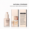 Private Label High Coverage Satin Liquid Foundation Long Lasting Waterproof Facial Makeup For All Skin Types