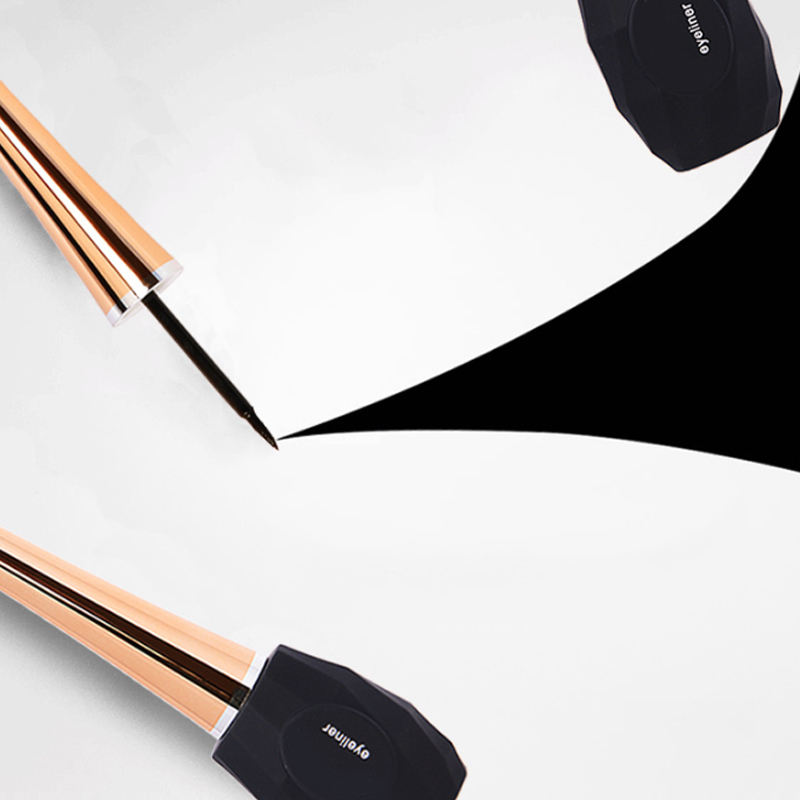Soft-head and hard-head mineral eyeliner pens, smooth and quick-drying, water-resistant and anti-fading, long-lasting makeup effect