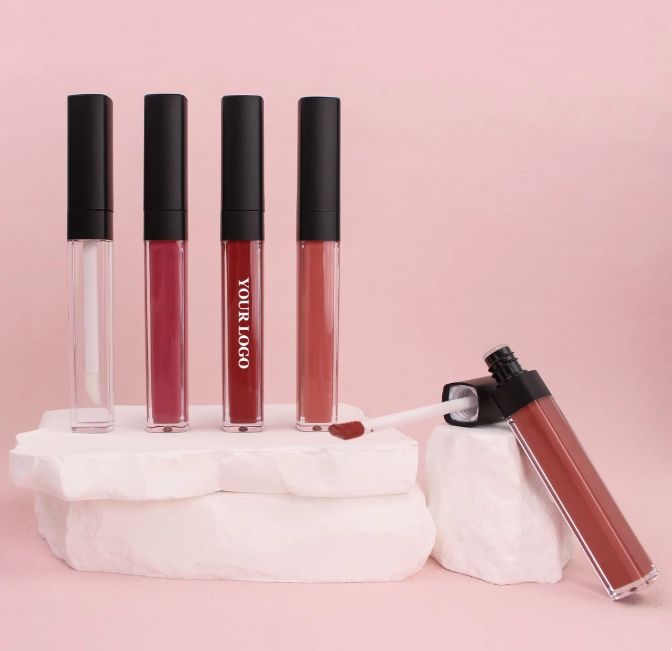 Velvet Vegan Sexy Nude Lip Tint Long-Lasting Moisturizing Non-Stick Cup Lip Gloss Women Matte Makeup Cosmetic Liquid Wholesale