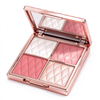 Private Label 4-in-1 Face Palette, Prime Blush Contour & Glow Makeup Palette, Matte & Shimmer Buildable Powder, Vegan Cruelty Free, ISO GMPC MSDS Halal, OEM ODM Small Batch MOQ500