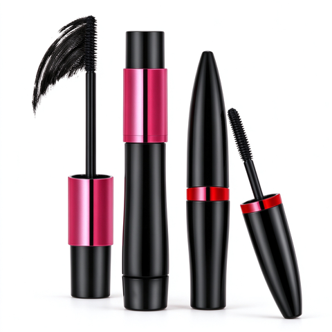 OEM ODM Thickening Lengthening Mascara, Waterproof Smudge Proof Long Lasting Volume Eyelash Mascara, GMPC MSDS Halal Certified Private Label Eye Makeup