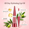 Wholesale All Day Hydration Lip Oil with Natural Plumping Effect for Fuller and More Defined Lips Care Makeup Lipgloss