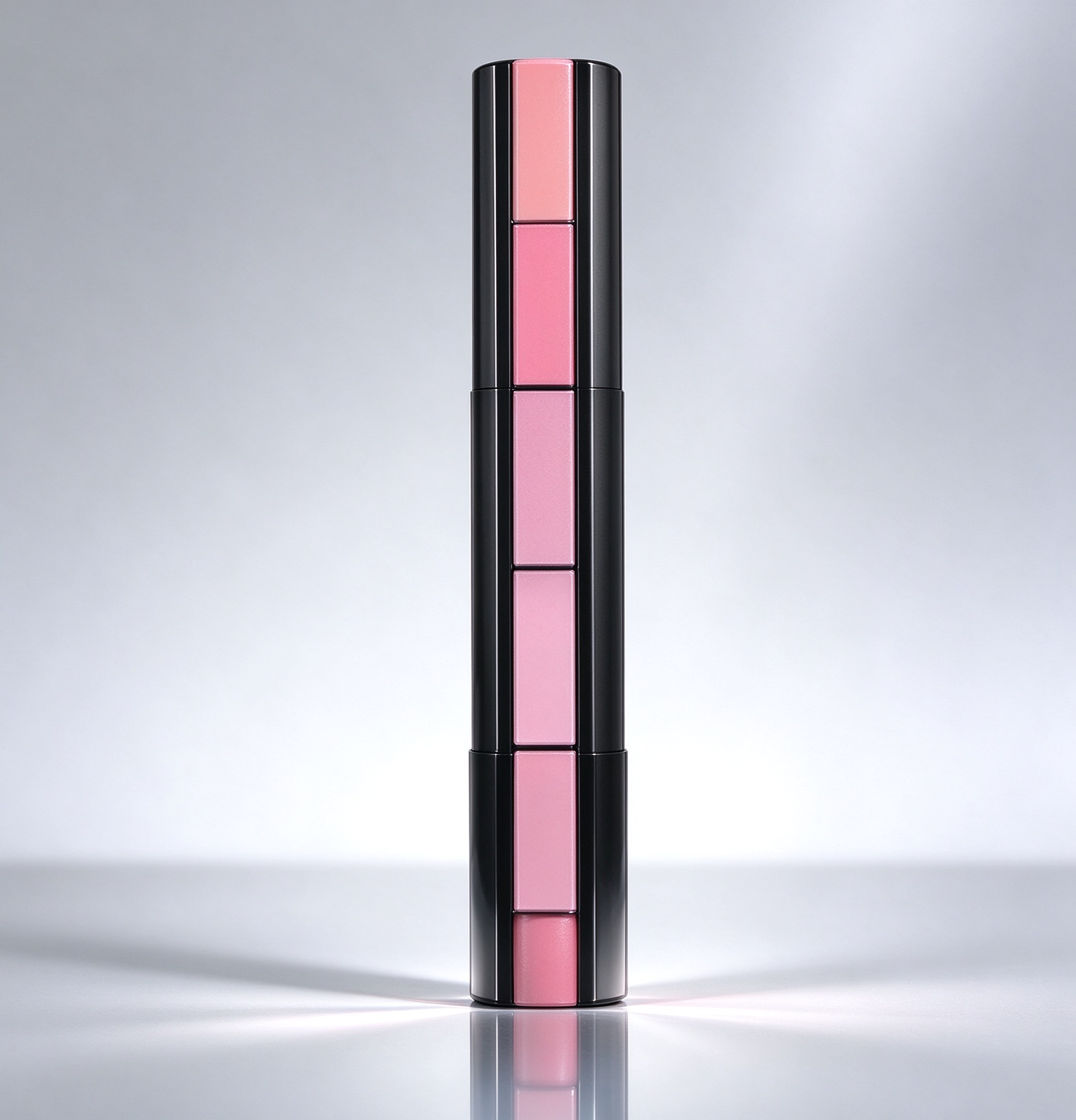 Fit Colors 5-Section Matte Velvet Lipstick with 5-Color Lip Gloss Combination Enhanced Complexion Makeup Set