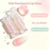 Customized Herbal Mineral Moisturizing Non-toxic Vegan Children's Lip Oil Care Sunscreen Long-lasting High-visibility Waterproof Gloss Lip Color