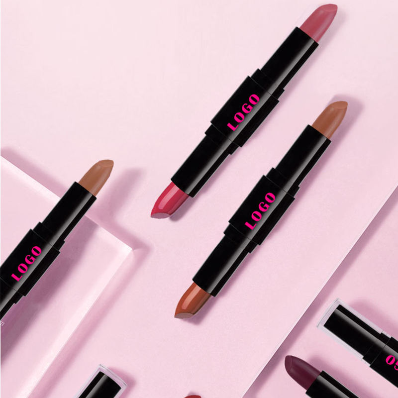 Matte Lipstick Wholesale OEM/ODM Private Label Custom Labels Lip Liner Set High Pigment Low Vegan Logo Waterproof Chemical