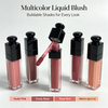 private label lip gloss custom color lip gloss shiny lip makeup custom packaging vegan cosmetic OEM ODM lip gloss