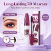 OEM ODM 7D Colossal Volume Mascara, Waterproof Lengthening Curling Mascara, Smudge Proof Long Lasting Eye Makeup, GMPC MSDS Halal Certified Private Label Mascara