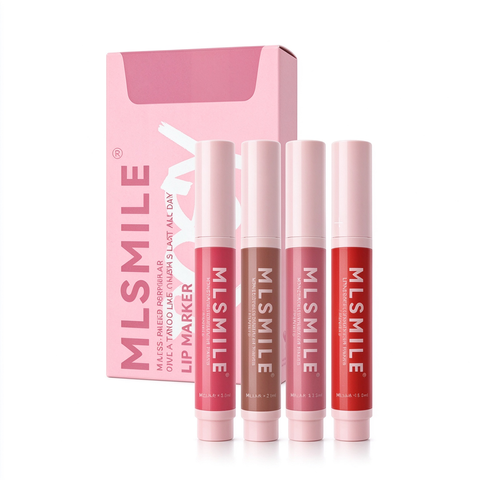 Private Label 4 In 1 Moisturizing Lip Gloss Long Lasting Non Stick Bright Color Lip Tint